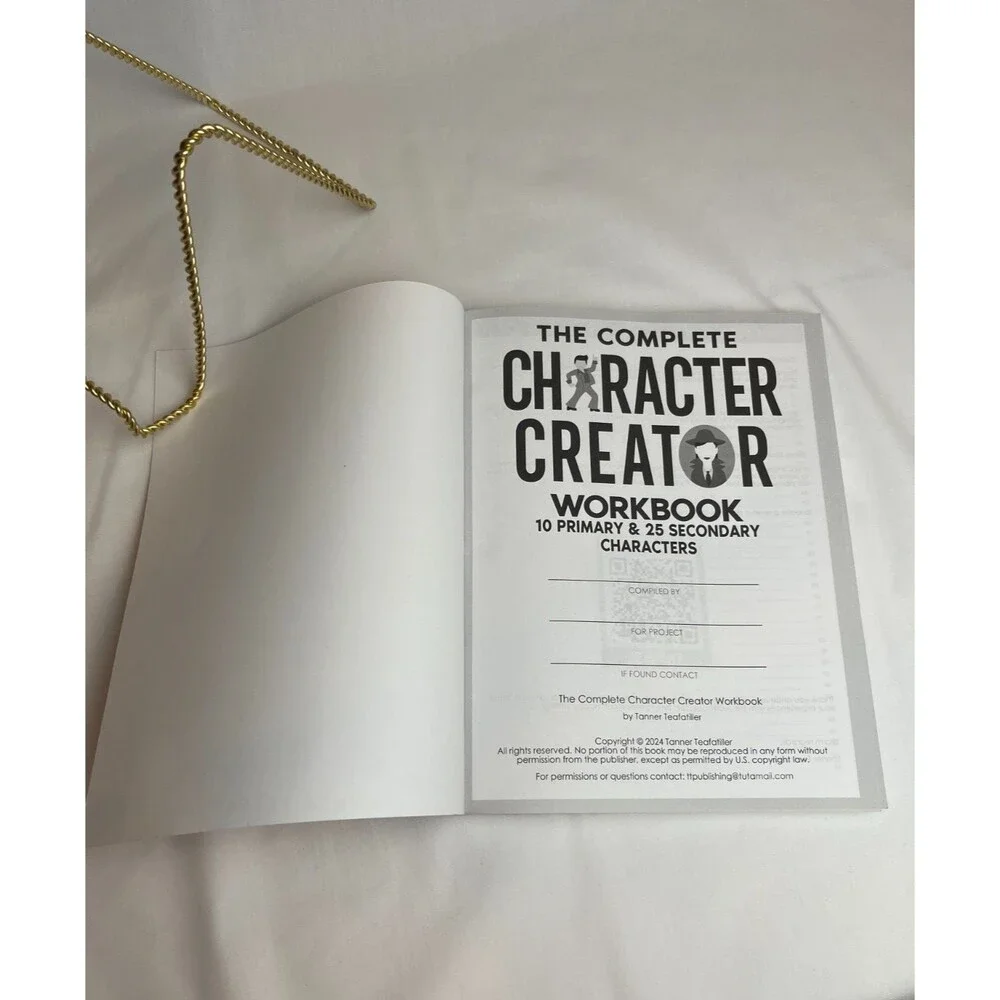 The Complete Character Creator: The Ultimate Character Development Workbook and